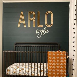 Custom Wood Name Sign